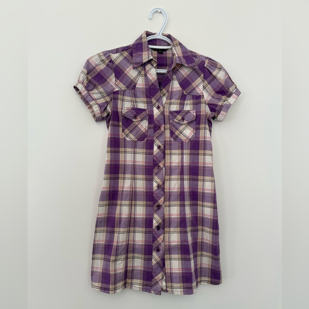 Urban Heritage Plaid Dress